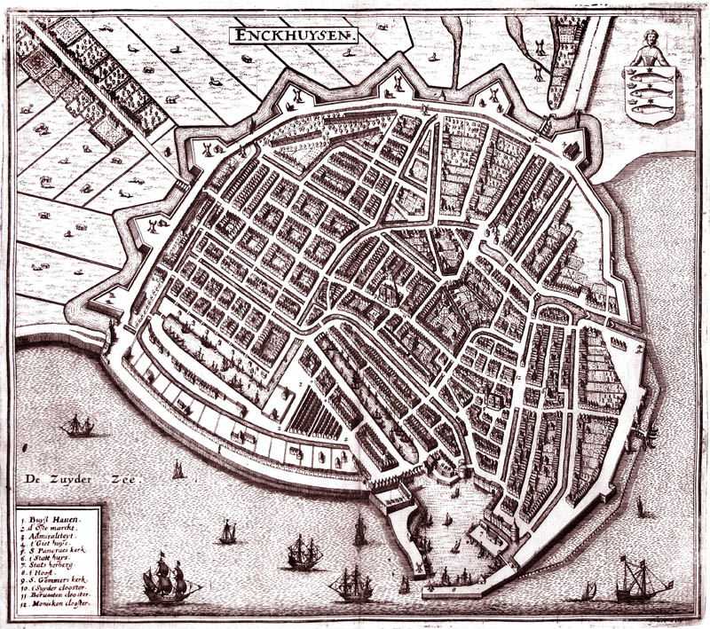 Enkhuizen 1646 Merian